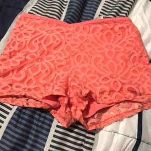 Lace shorts